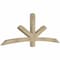 Ekena Millwork Alberta Rough Sawn Timber Gable Bracket, Douglas Fir, 84"W x 31"H x 4"D x 4"F, 9/12 Pitch GBW084X31X0404ALB00RDF - alternate 5